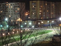 Вечерний город