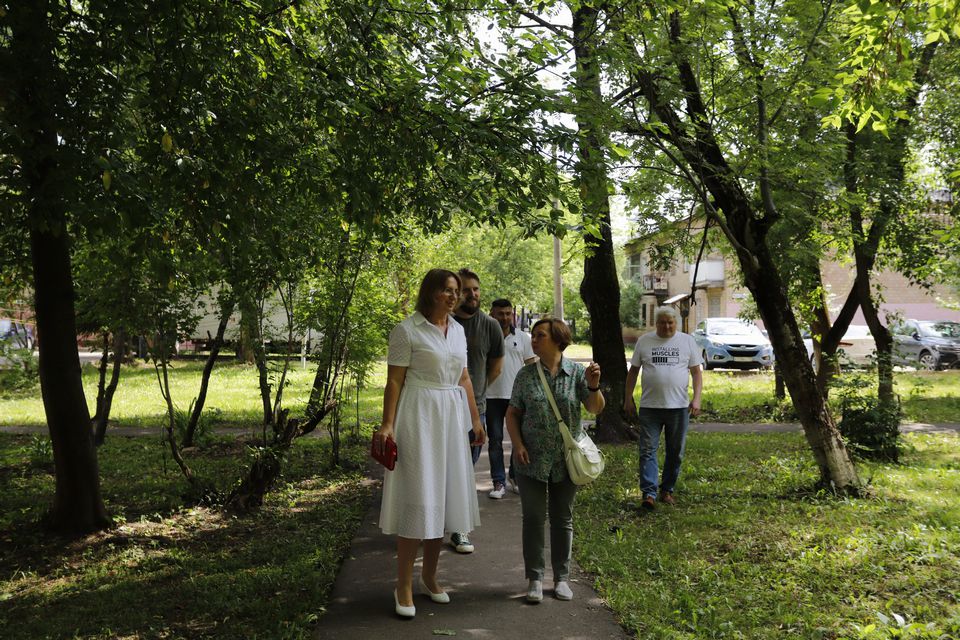 Встреча с жителями Ю.М. Шувалова