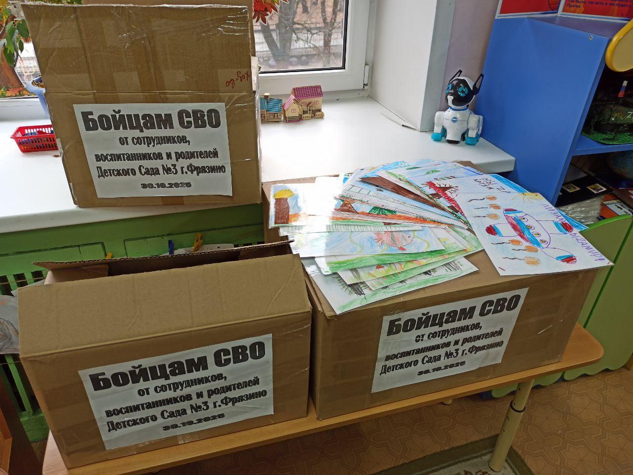 В детском саду №3 городского округа Фрязино состоялся урок мужества