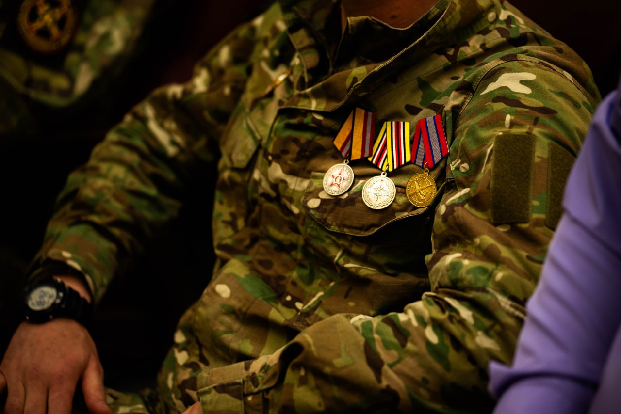 Провели встречу с членами местной ассоциации ветеранов СВО