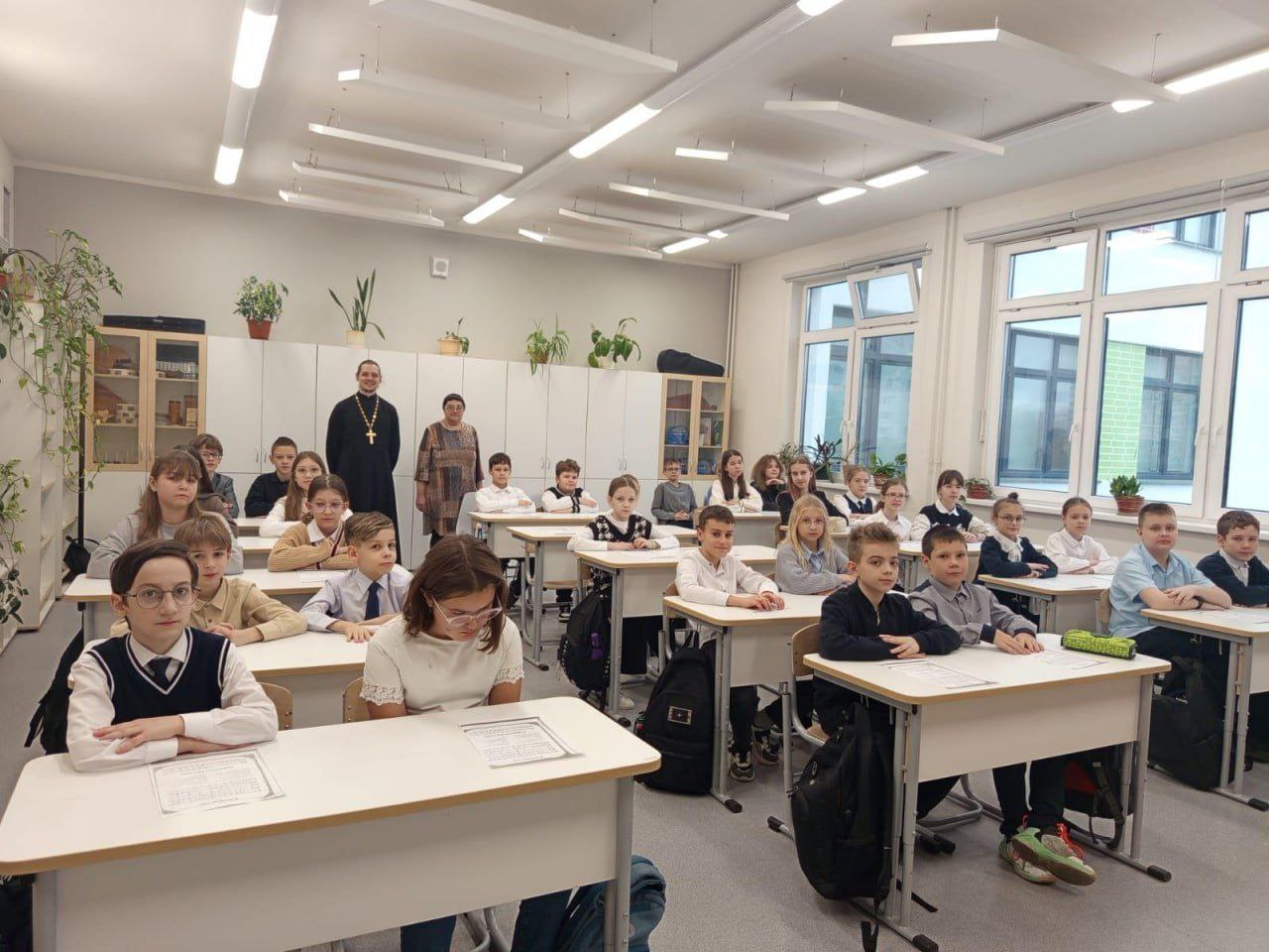 Во фрязинской школе №1 прошли Рождественские образовательные чтения