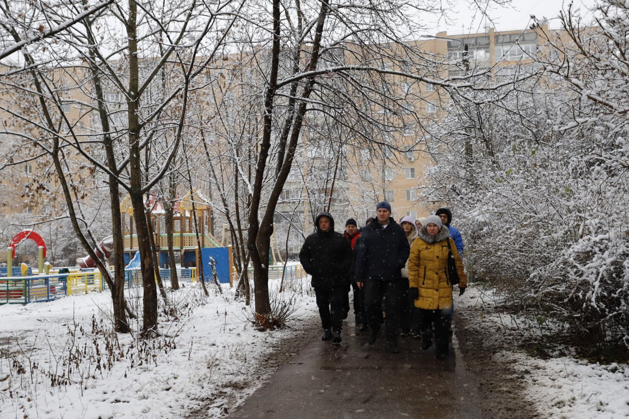 Первый снег — экзамен для коммунальных служб. И Фрязино к нему готов!