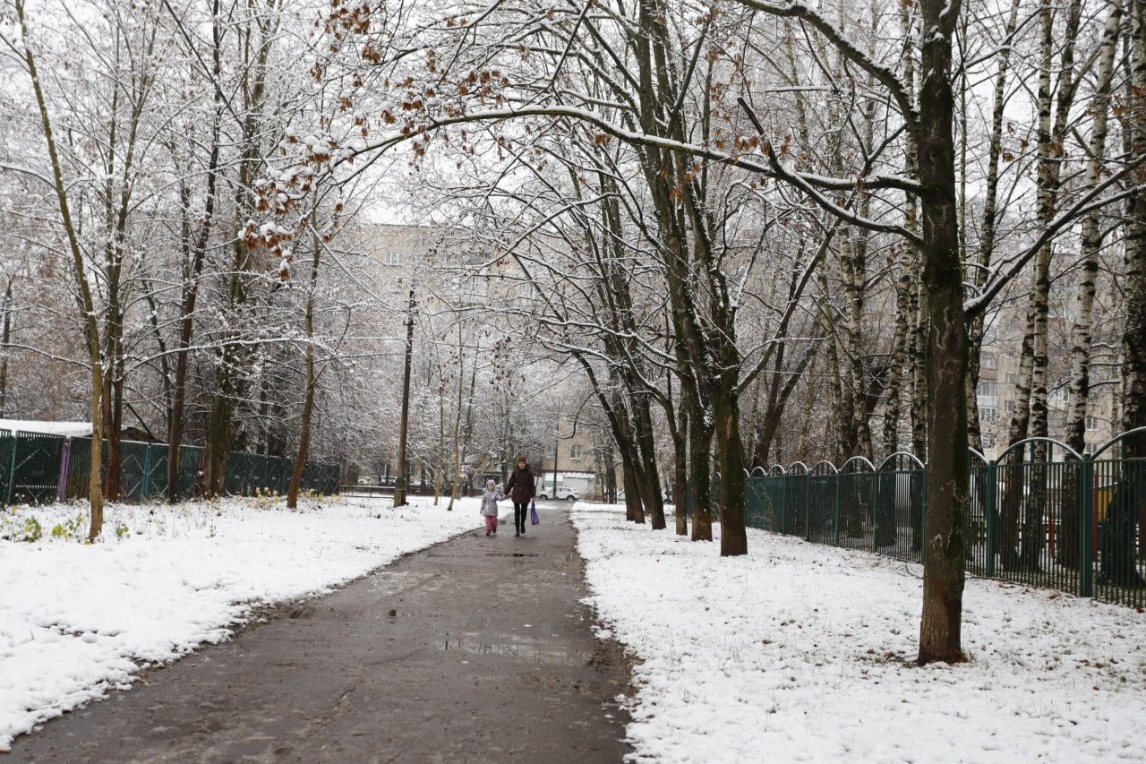 Первый снег — экзамен для коммунальных служб. И Фрязино к нему готов!
