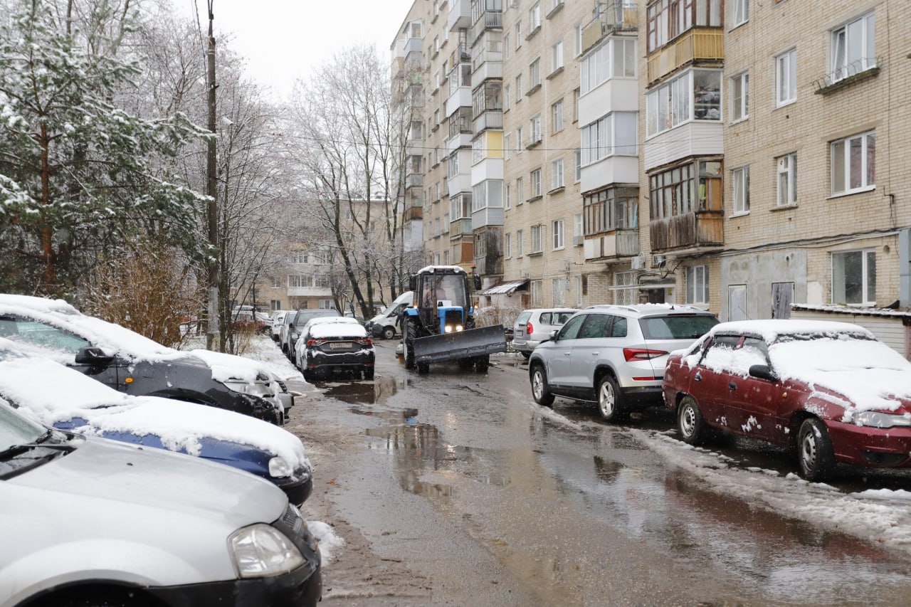 Первый снег — экзамен для коммунальных служб. И Фрязино к нему готов!