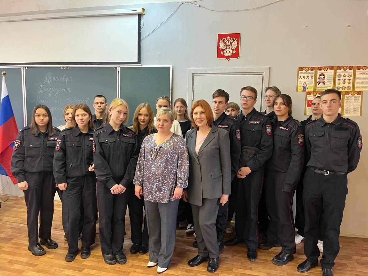 В Фрязино состоялась встреча студентов с председателем Совета депутатов