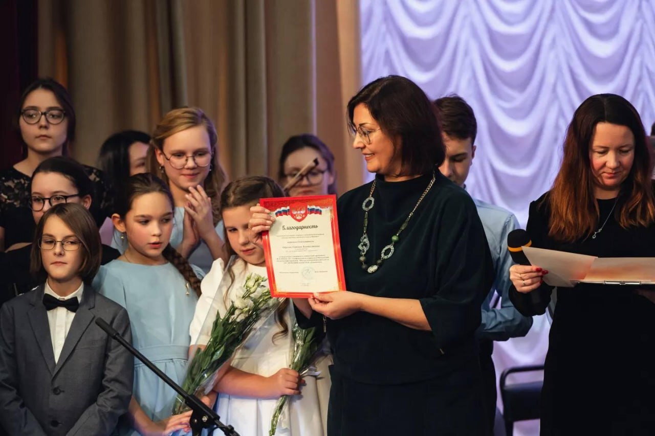 Во Фрязино состоялся совместный концерт учащихся ДШИ и симфонического оркестра «Инструментальная Капелла»