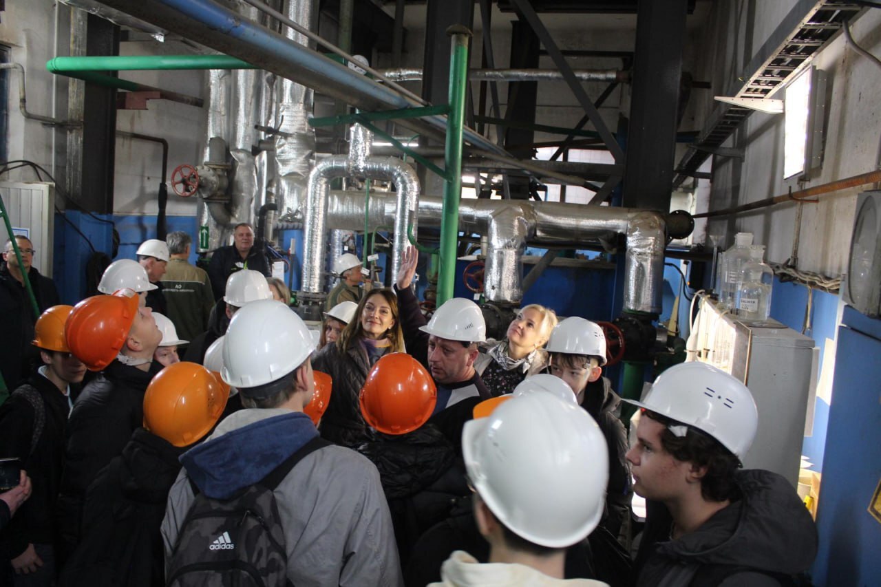 Как поступает тепло в дома Фрязино: экскурсия учащихся школы №2 на Котельную №14