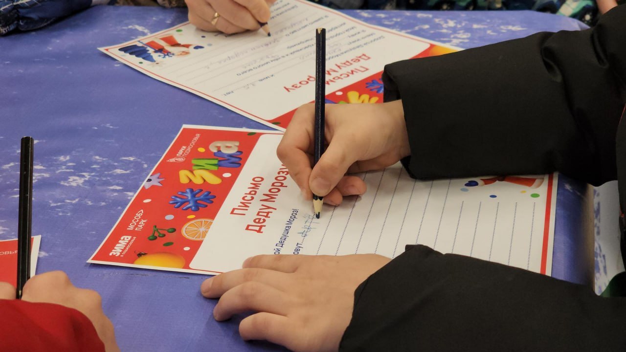 Во Фрязинском лесопарке в первый день зимы открылась резиденция Деда Мороза