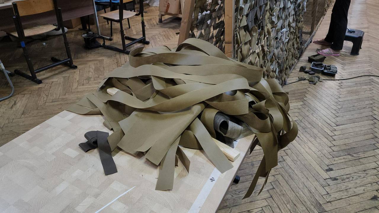 Волонтёр из Фрязина рассказала, как решила плести маскировочные сети