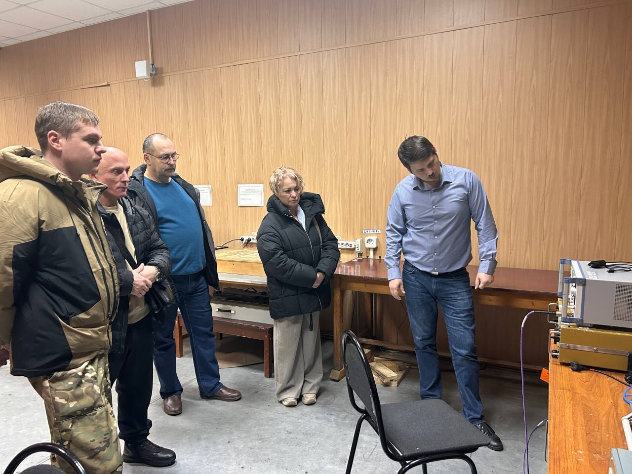 Члены Ассоциации ветеранов СВО г.о. Фрязино посетили АО НПП «Циклон-Тест» в рамках программы «Промышленный туризм»