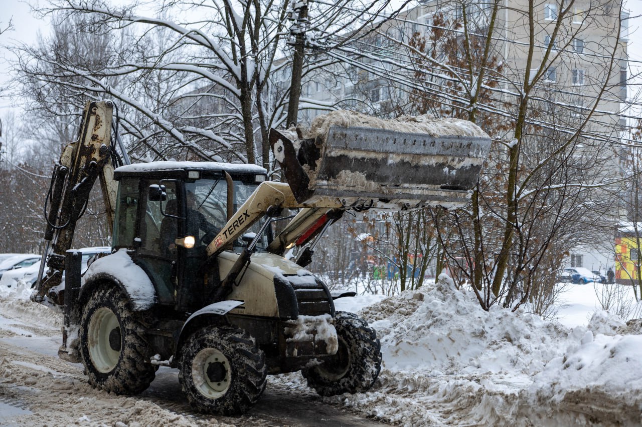 Этот зимний сезон богат на снегопады!