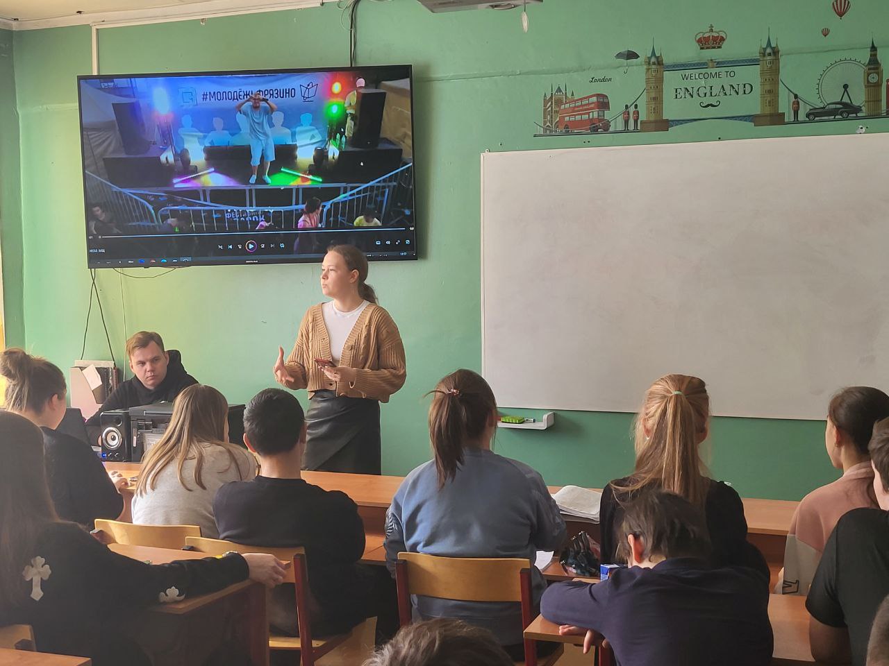 20 марта в школе № 5 проведена профилактическая беседа с учащимися 8-9 классов, под девизом - Спорту - ДА! Наркотикам — НЕТ!