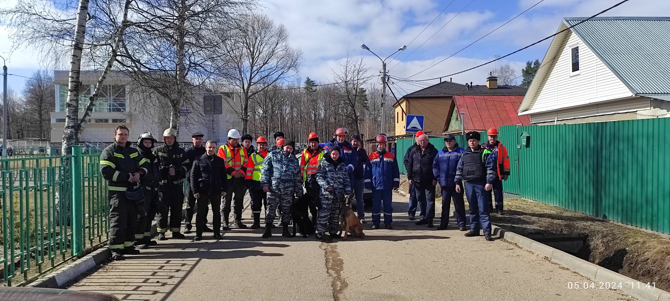 Антитеррористическая тренировка 05 апреля 2024 года