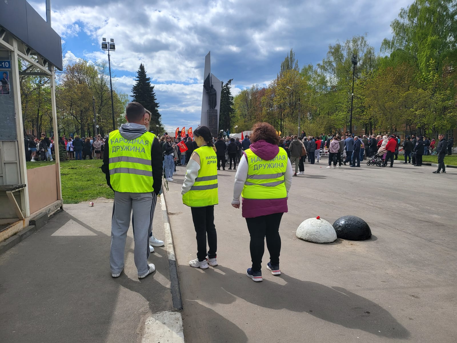Народная дружина оказала содействие в охране общественного порядка при проведении праздничных мероприятий