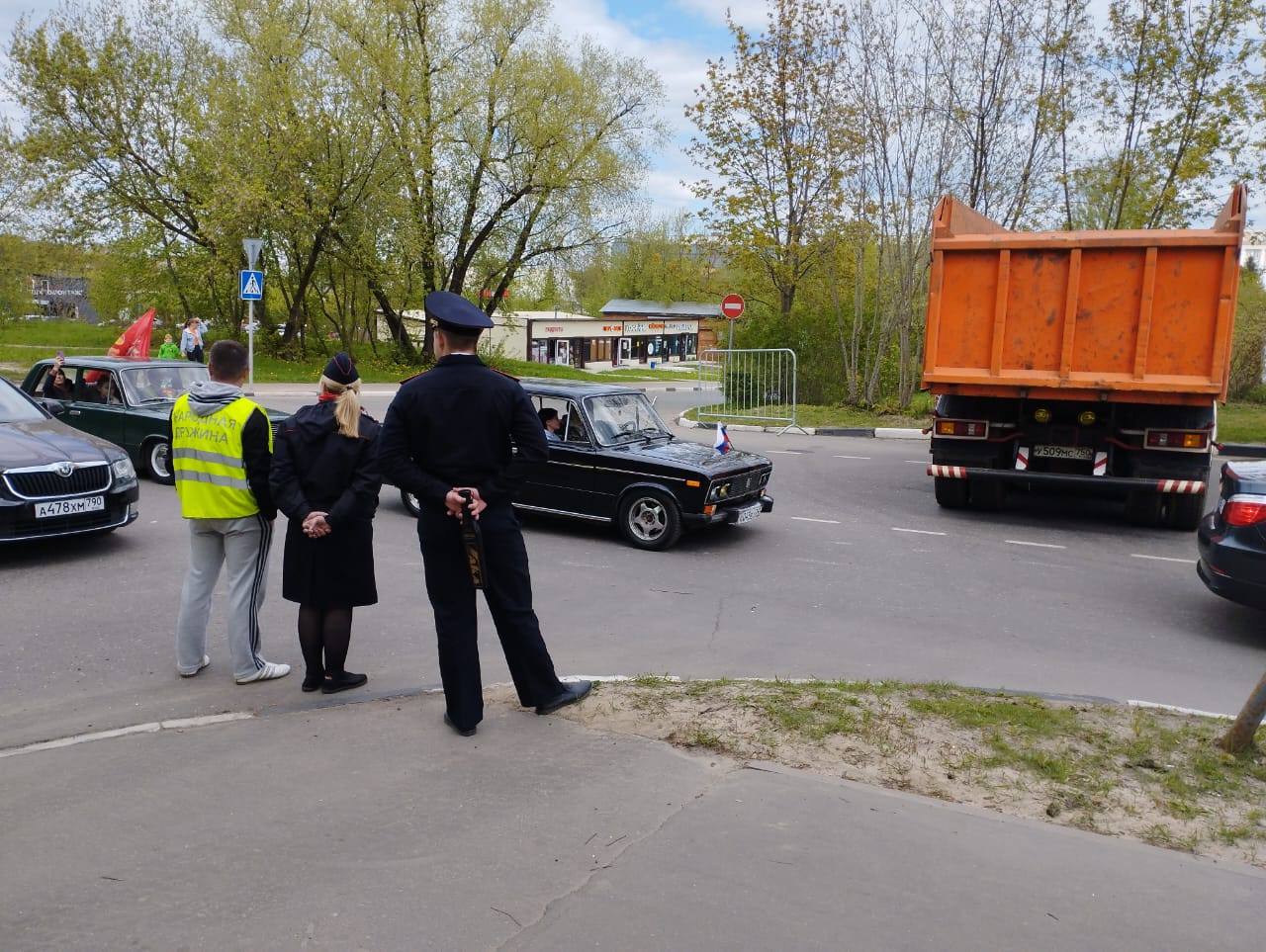 Народная дружина оказала содействие в охране общественного порядка при проведении праздничных мероприятий