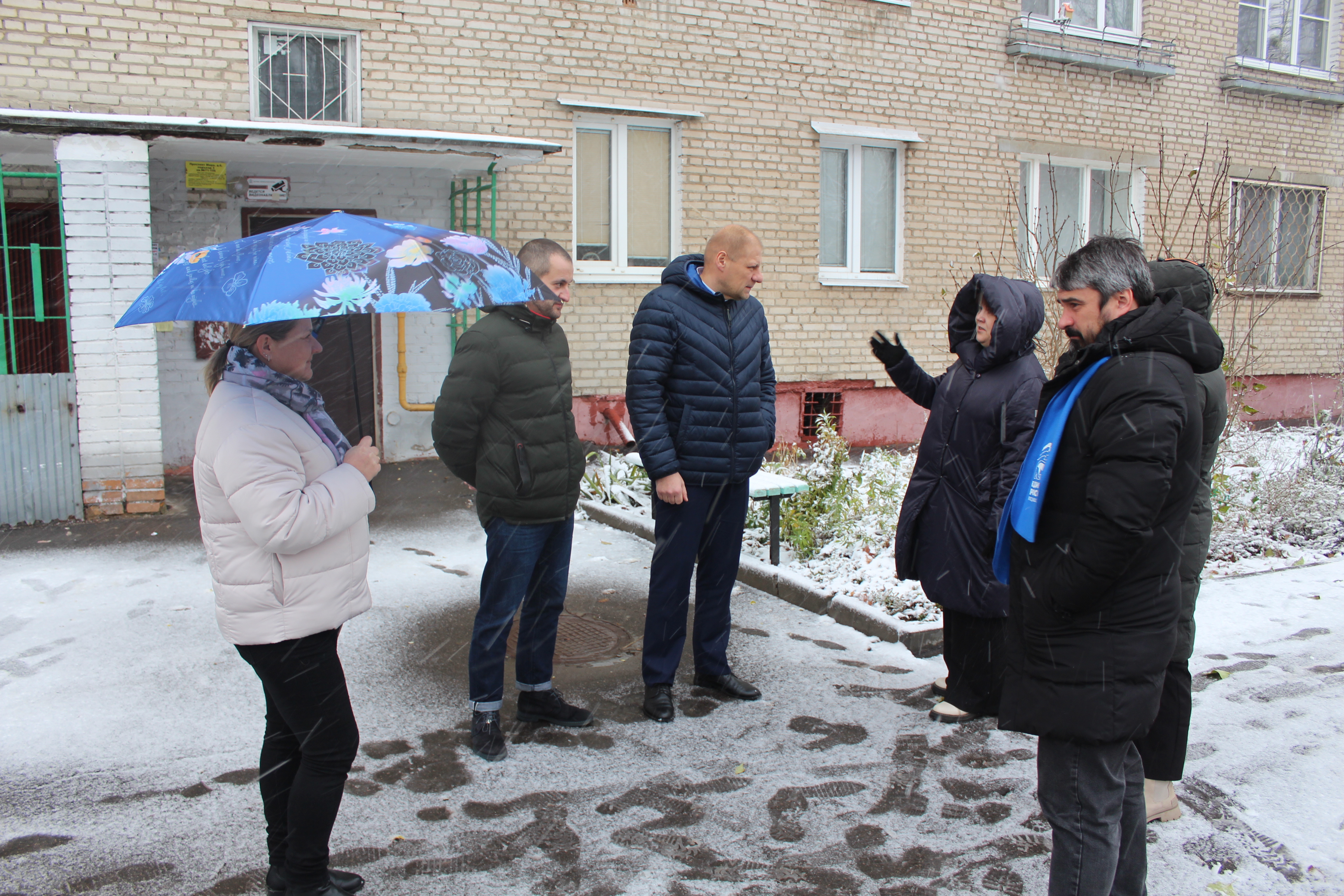 Обход территории А.М. Тропин