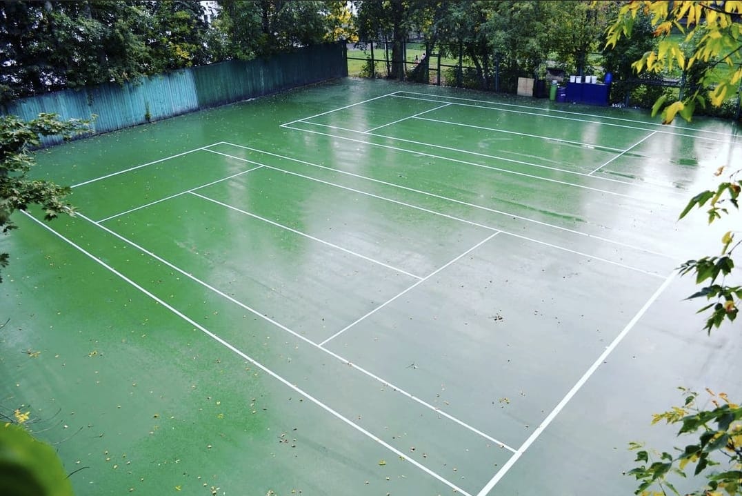 Ремонт теннисного корта для МБУ «Спортивная школа «Олимп» г.о. Фрязино