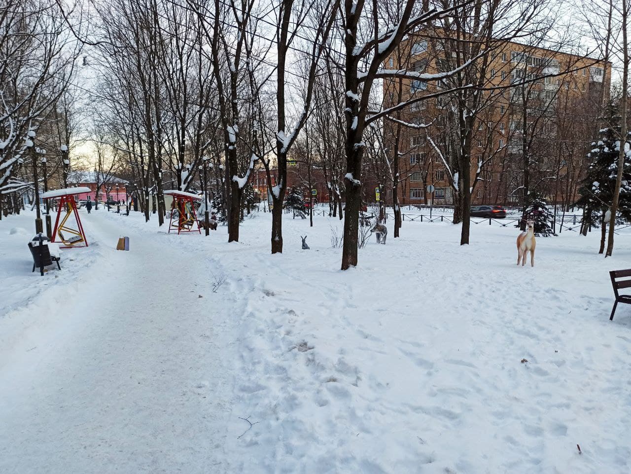 Благоустройство сквера «СКАЗКА» по адресу: ул.Московская, в районе дома 2Б