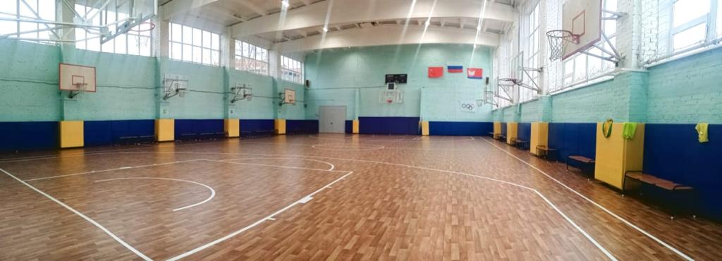 Замена напольного покрытия большого игрового зала МУДО ДЮСШ г. Фрязино