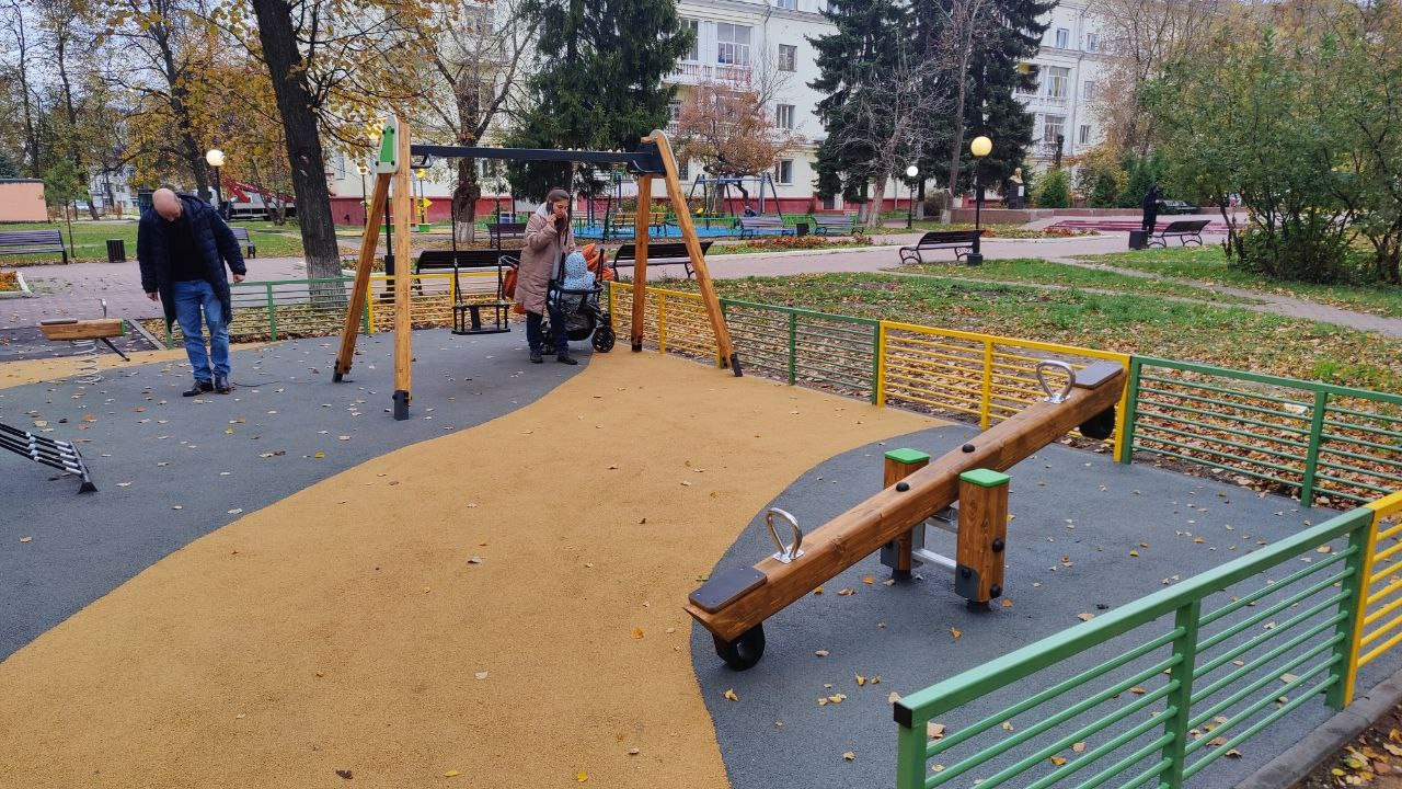 15 октября 2024 года состоялось открытие детских игровых площадок
