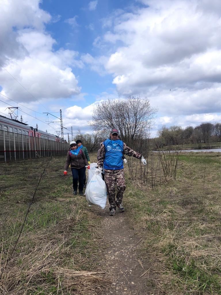 Во Фрязино состоялась Всероссийская экологическая акция «Вода России» по очистке от мусора берегов водных объектов