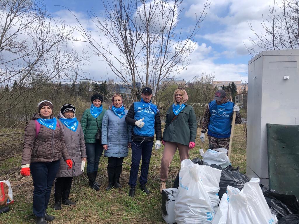 Во Фрязино состоялась Всероссийская экологическая акция «Вода России» по очистке от мусора берегов водных объектов