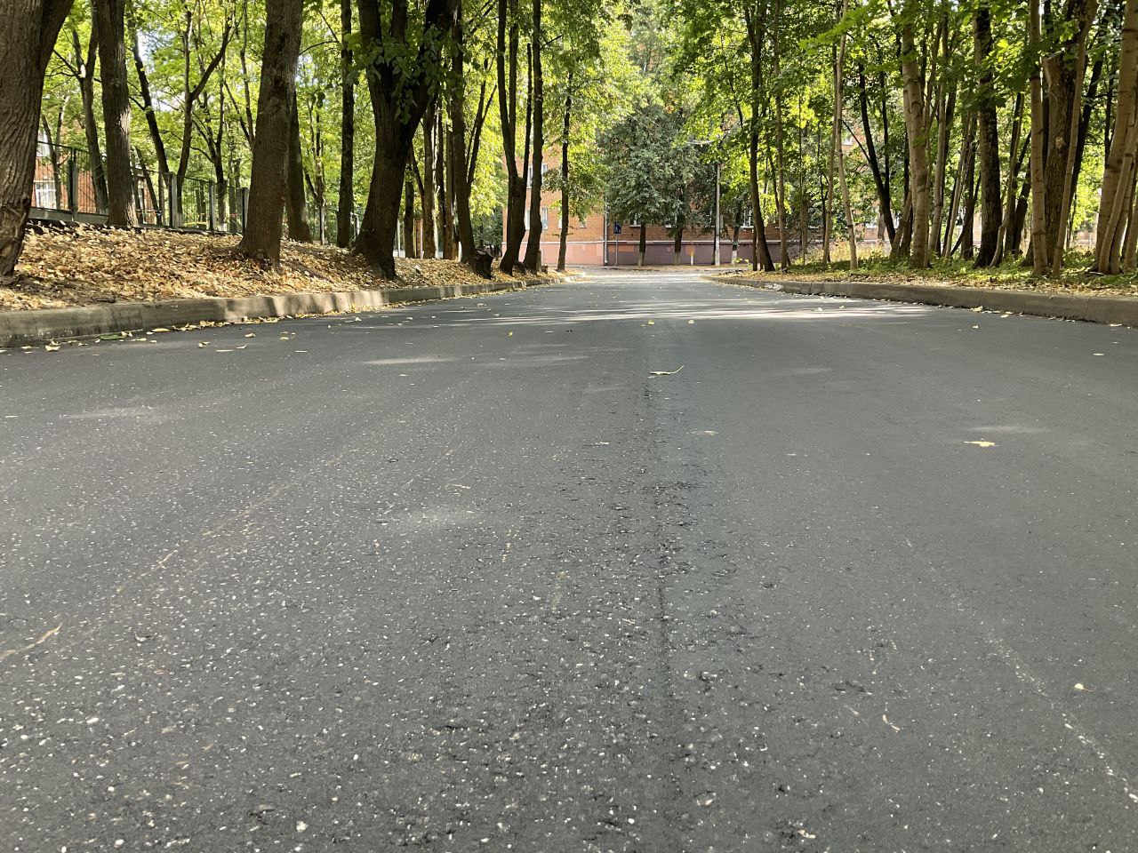 В городском округе Фрязино завершается капитальный ремонт второго участка дороги по улице Попова