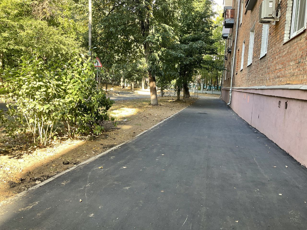 В городском округе Фрязино завершается капитальный ремонт второго участка дороги по улице Попова