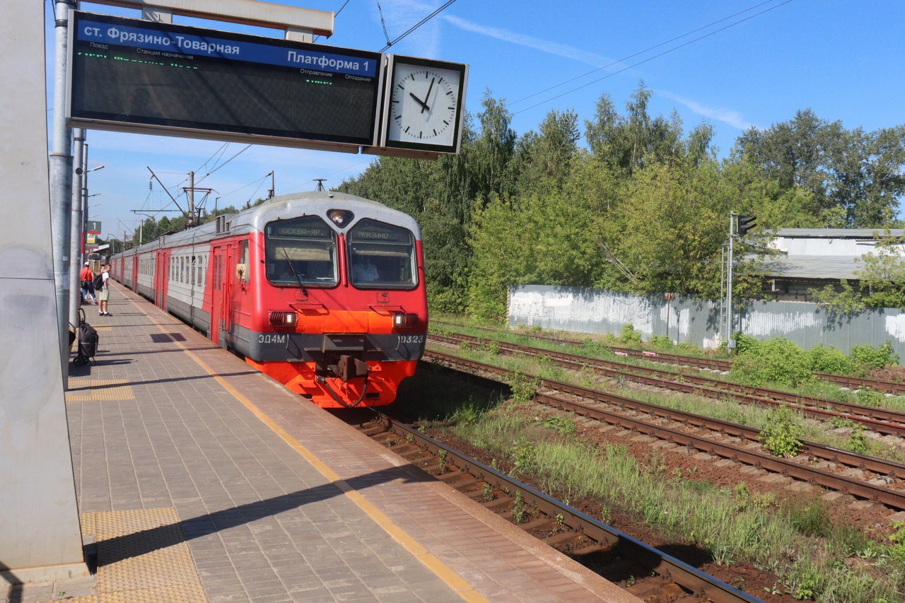 рейд на станции Фрязино-Товарная