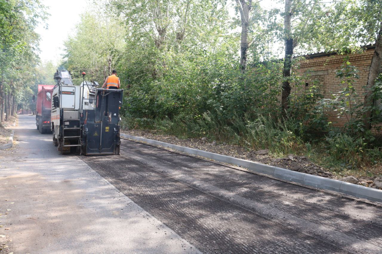 В городском округе Фрязино приступили к капитальному ремонту второго участка дороги по улице Попова