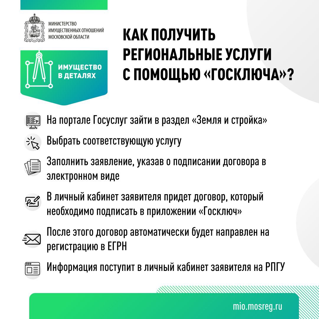 Министерство имущественных отношений Московской области информирует