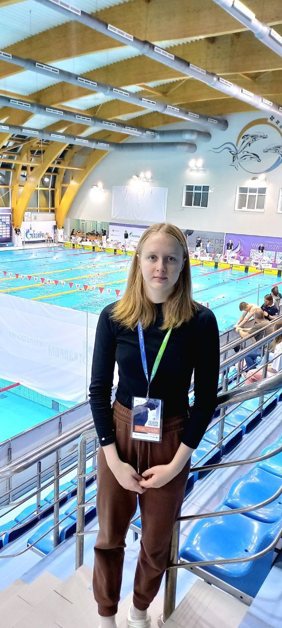 спортсменка фрязинской спортивной школы «Олимп» - мастер спорта России, Анна Яновская