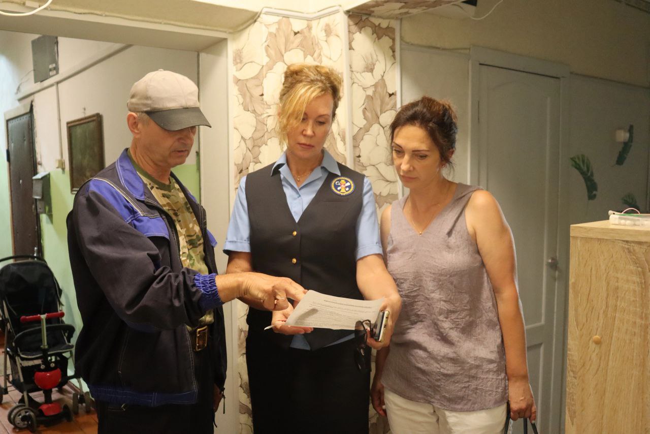 Специалисты служб провели с жителями профилактические беседы о правилах газовой безопасности и насколько важно их соблюдать