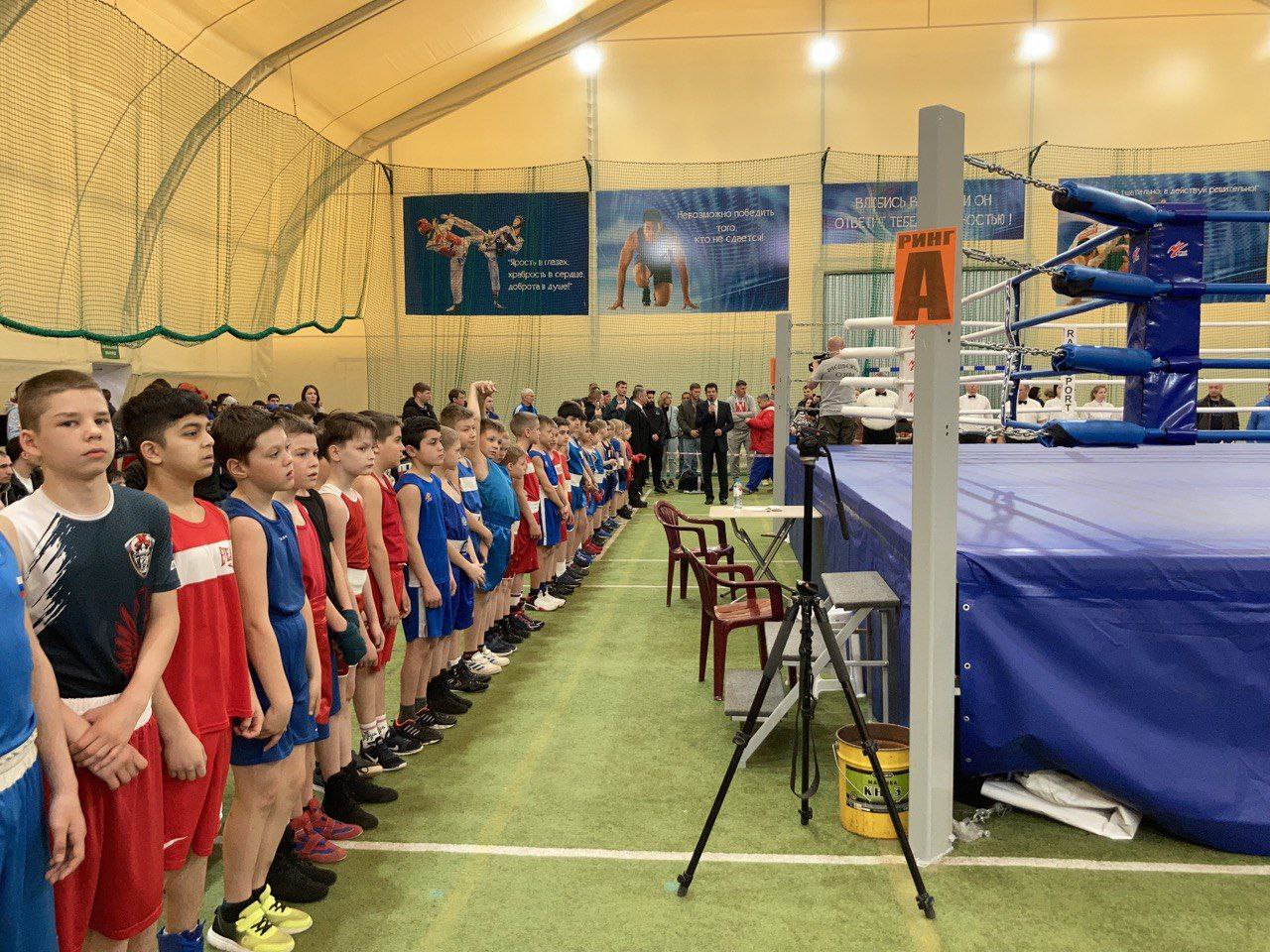 Завершилось открытое первенство г. Щелково по боксу в д. Медвежьи Озера