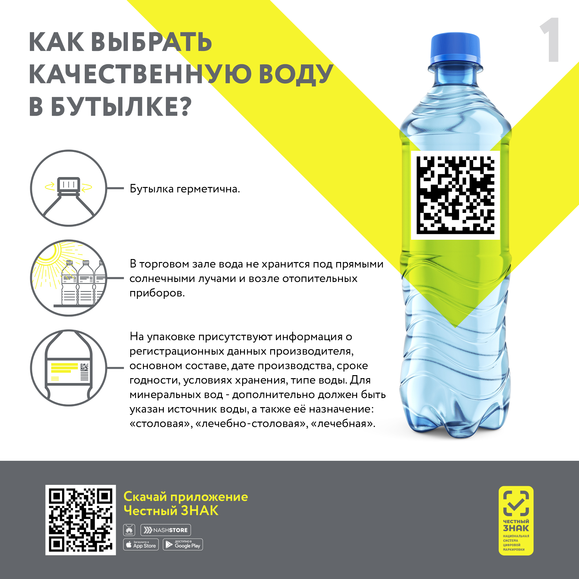 Как выбрать воду в магазине