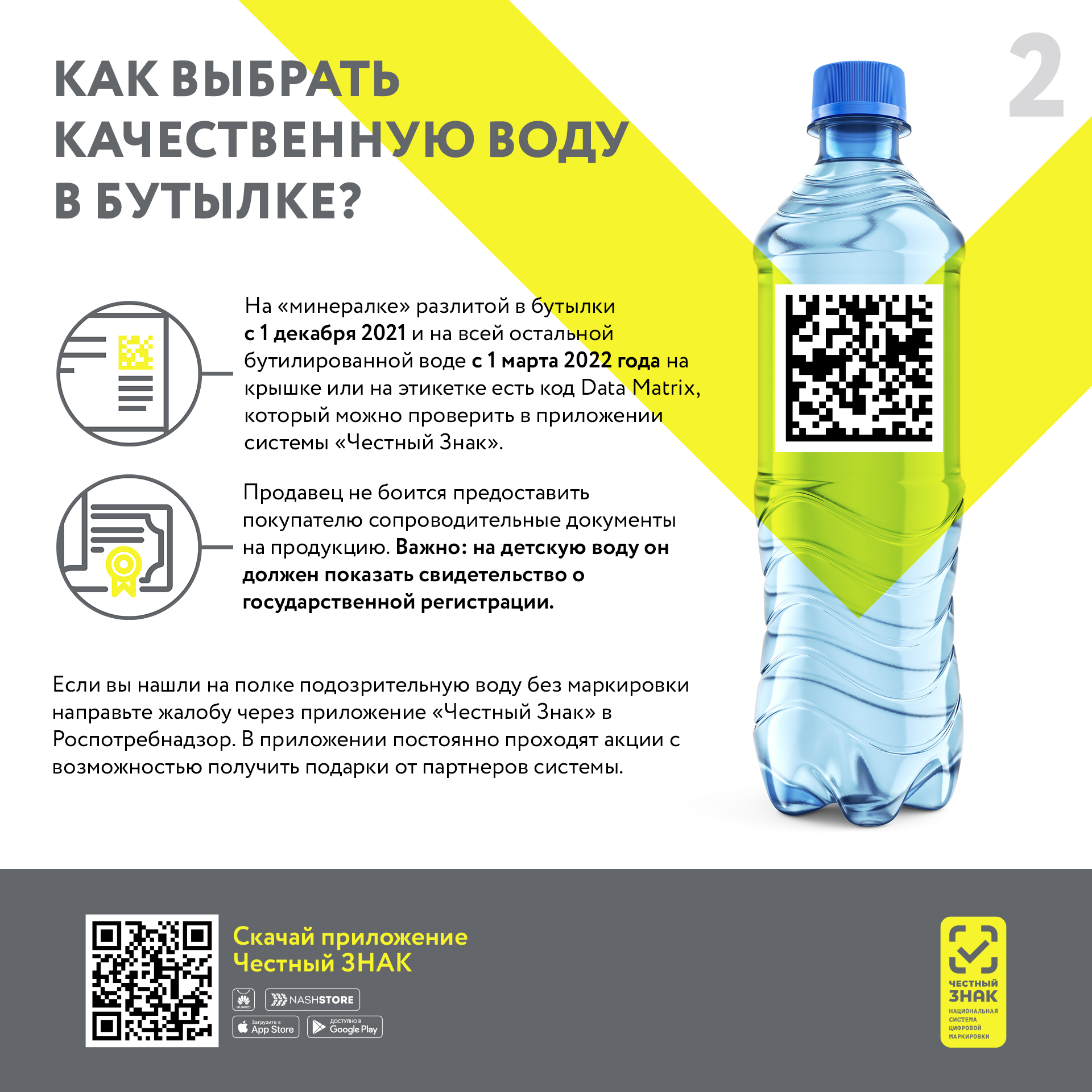 Как выбрать воду в магазине