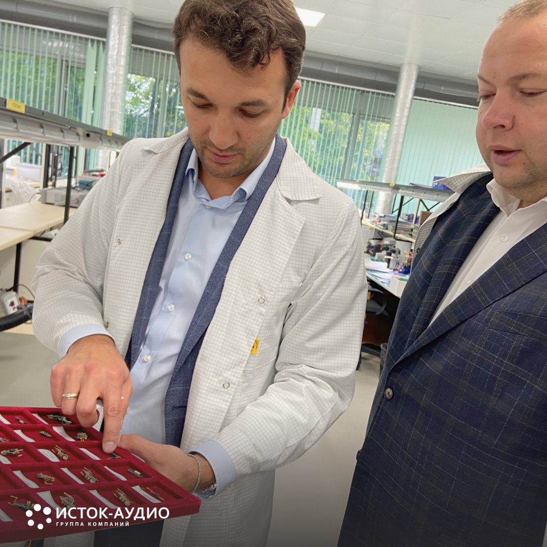 ГК «Исток-Аудио» посетил президент Торгово-промышленной палаты Московской области