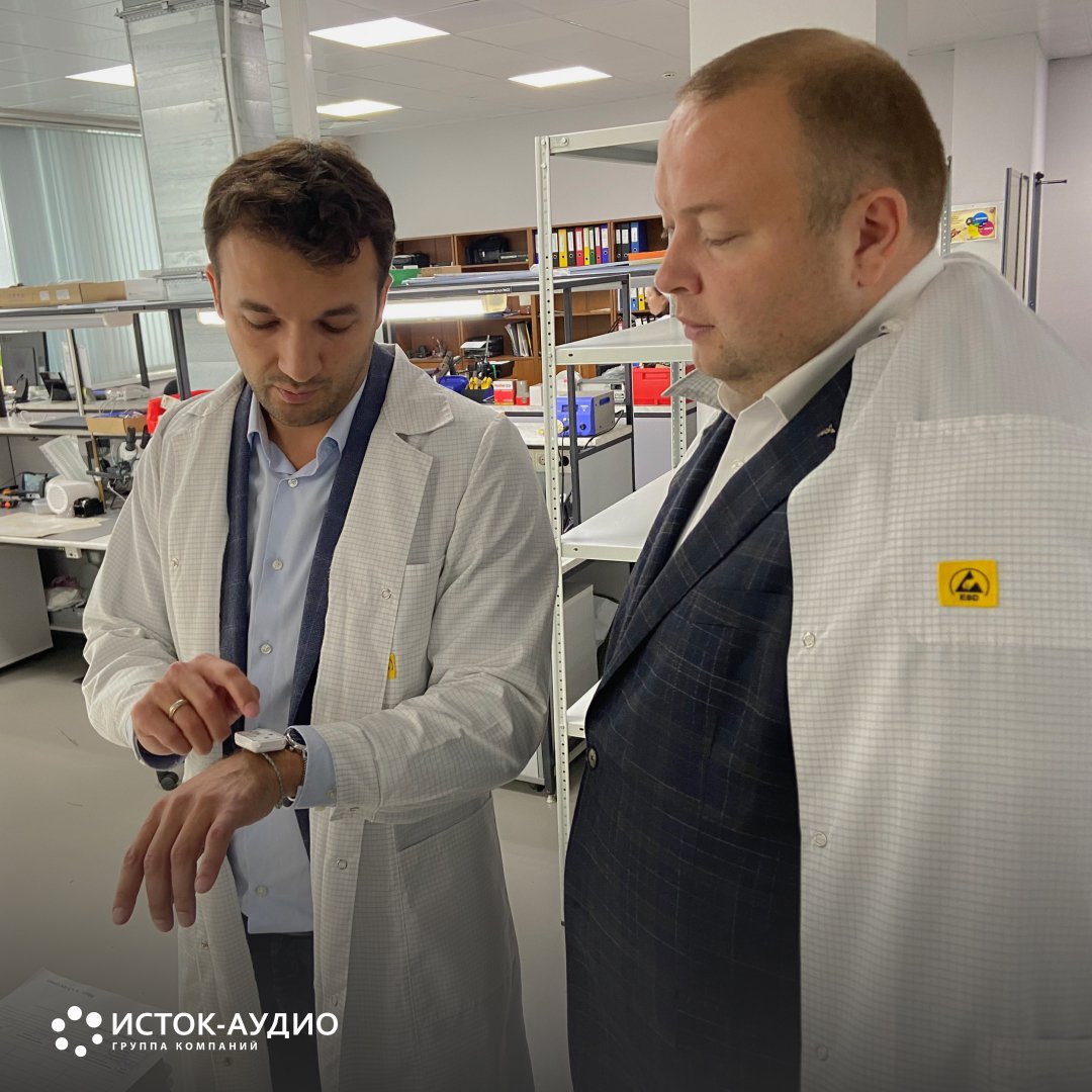 ГК «Исток-Аудио» посетил президент Торгово-промышленной палаты Московской области