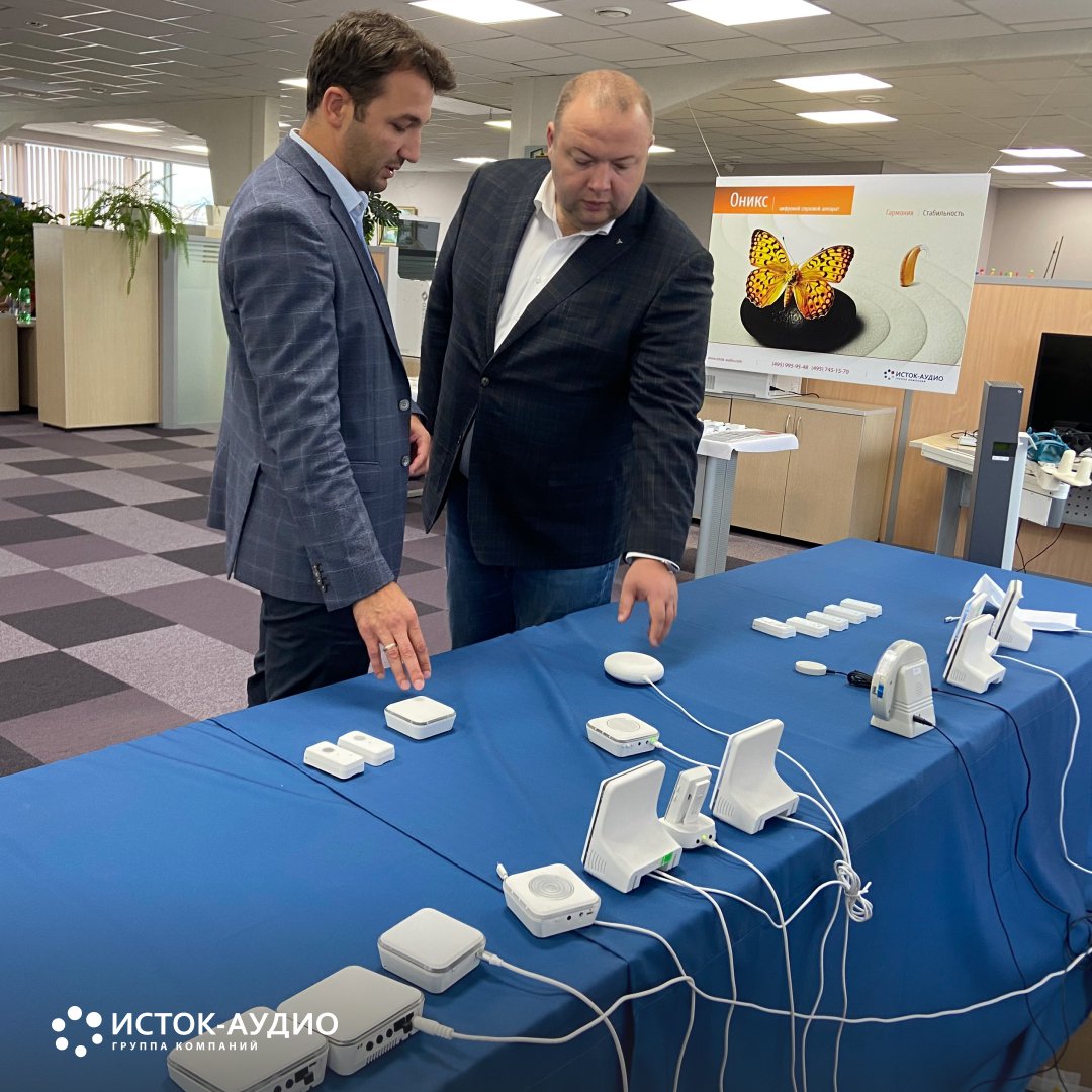 ГК «Исток-Аудио» посетил президент Торгово-промышленной палаты Московской области