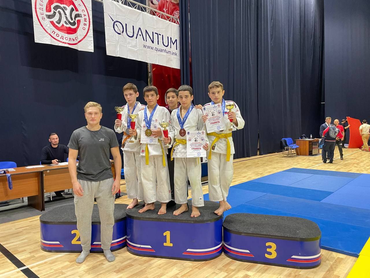 В Подольске прошёл традиционный межрегиональный турнир по дзюдо среди юношей и девушек 2009-2010г. р., памяти ветерана ВОВ М.С. Шабалина