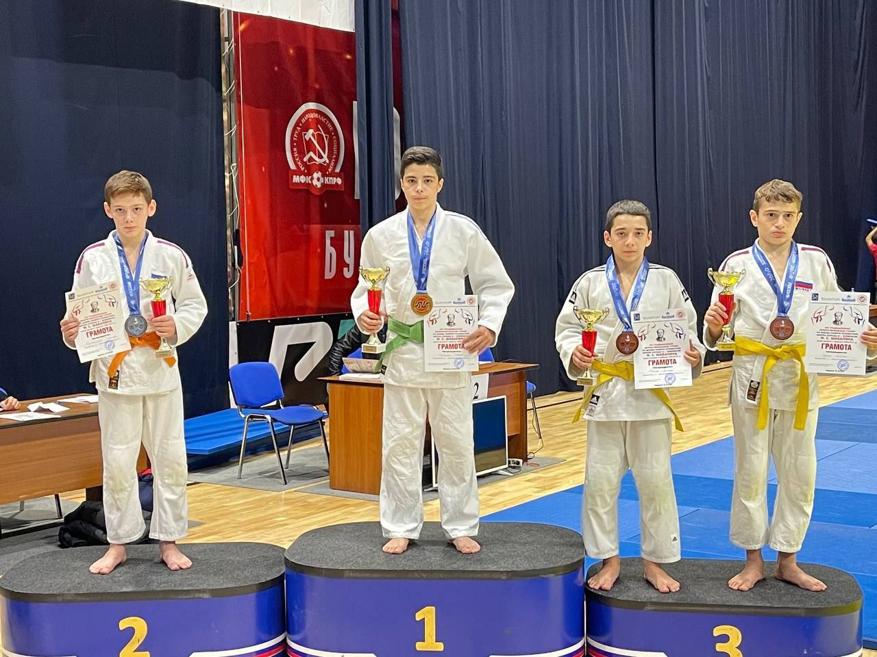 В Подольске прошёл традиционный межрегиональный турнир по дзюдо среди юношей и девушек 2009-2010г. р., памяти ветерана ВОВ М.С. Шабалина