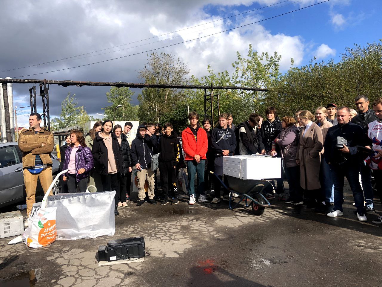 В Наукоград приехало «Экотакси!»