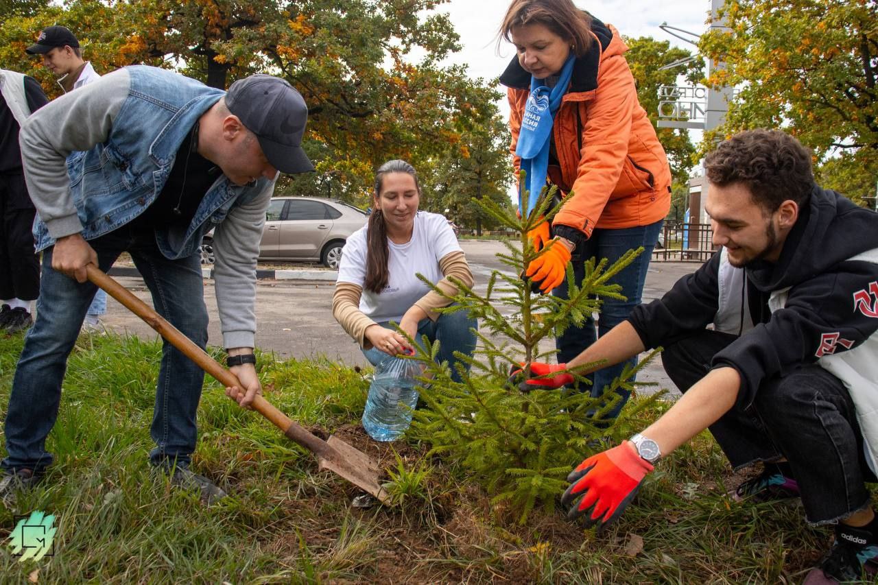 В парке Наукограда прошел экологический субботник