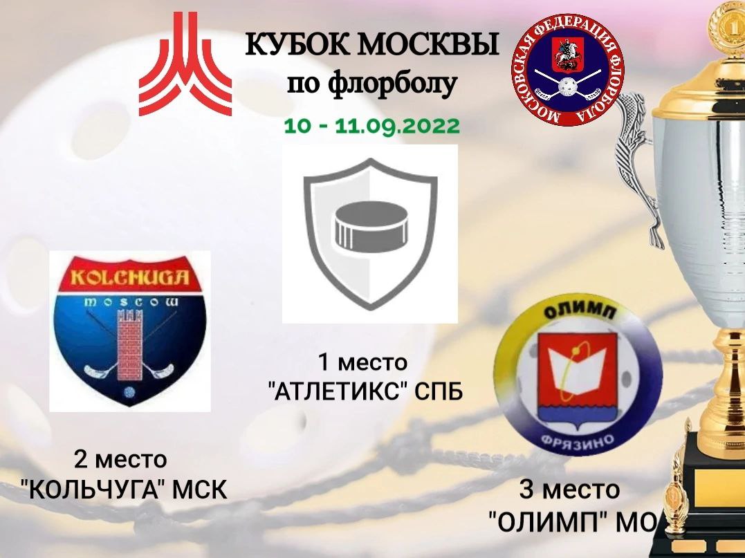 10 - 11 сентября 2022 года в столице прошёл «Кубок Москвы» по флорболу