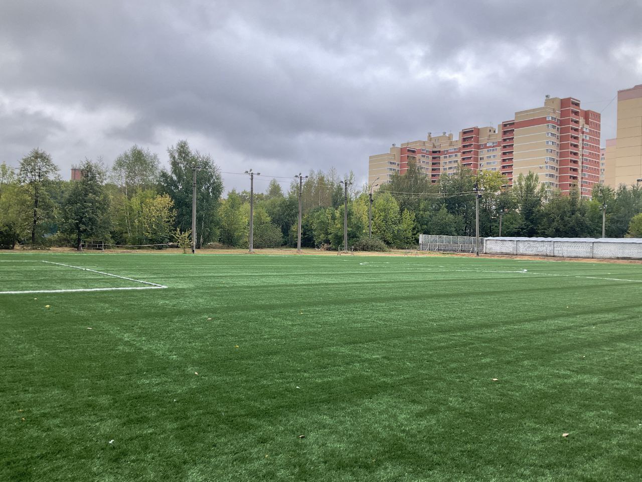 Новое поле вскоре появится на спортивном комплексе «Олимп»!