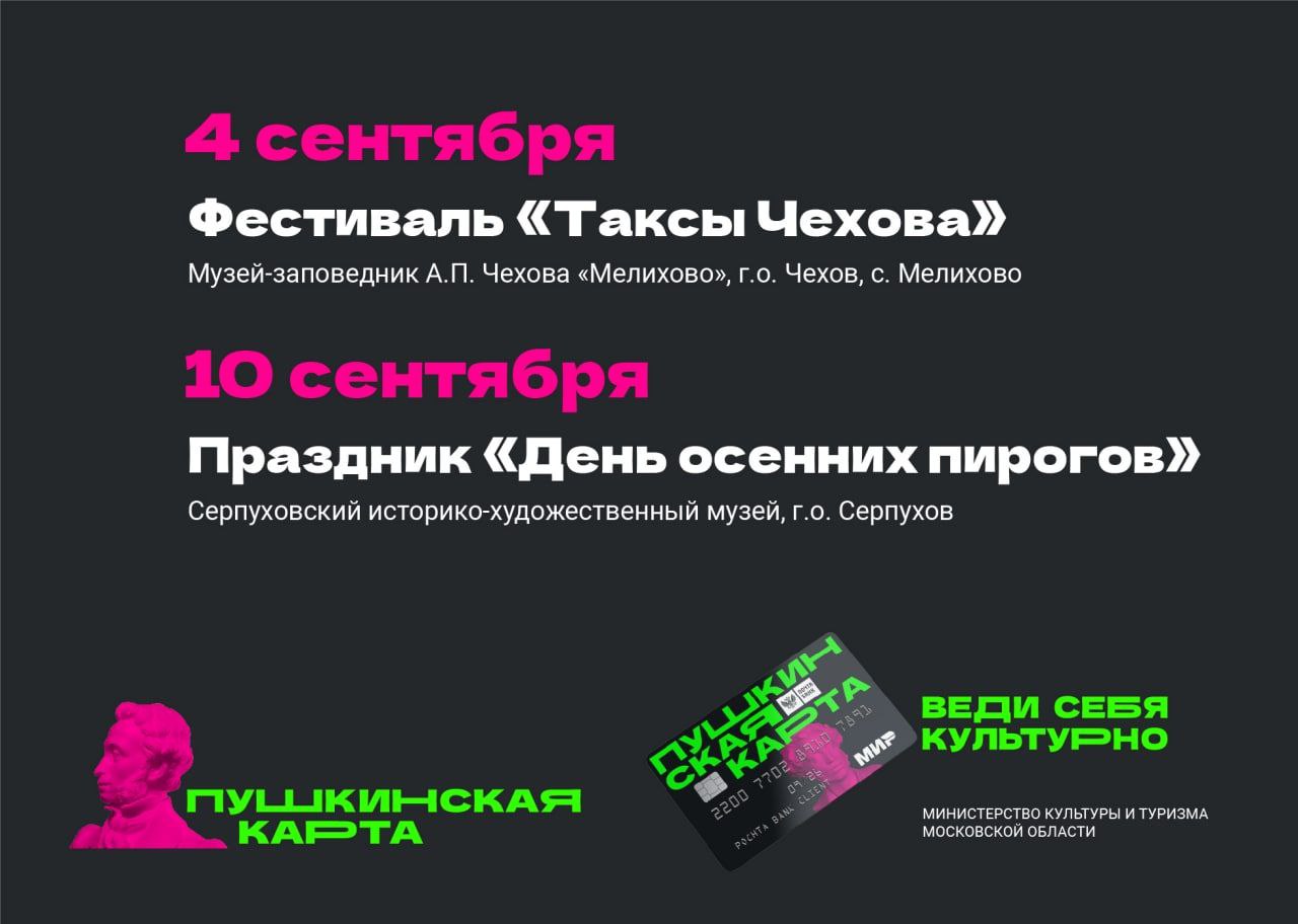 Сегодня ровно год с момента запуска в России программы «Пушкинская карта»