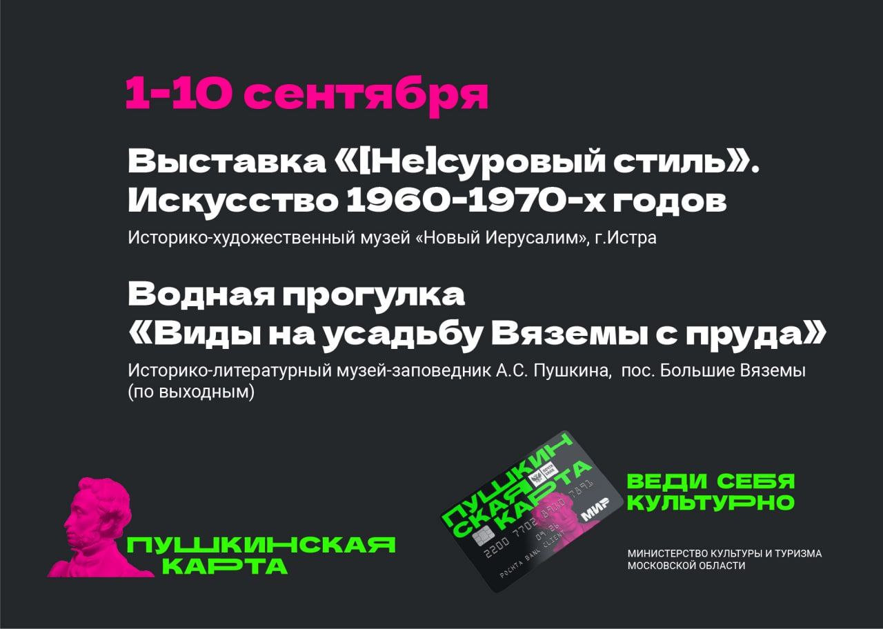 Сегодня ровно год с момента запуска в России программы «Пушкинская карта»