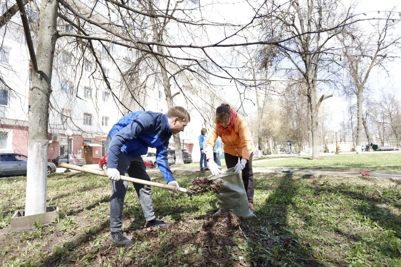 Во Фрязино состоялся общеобластной субботник!