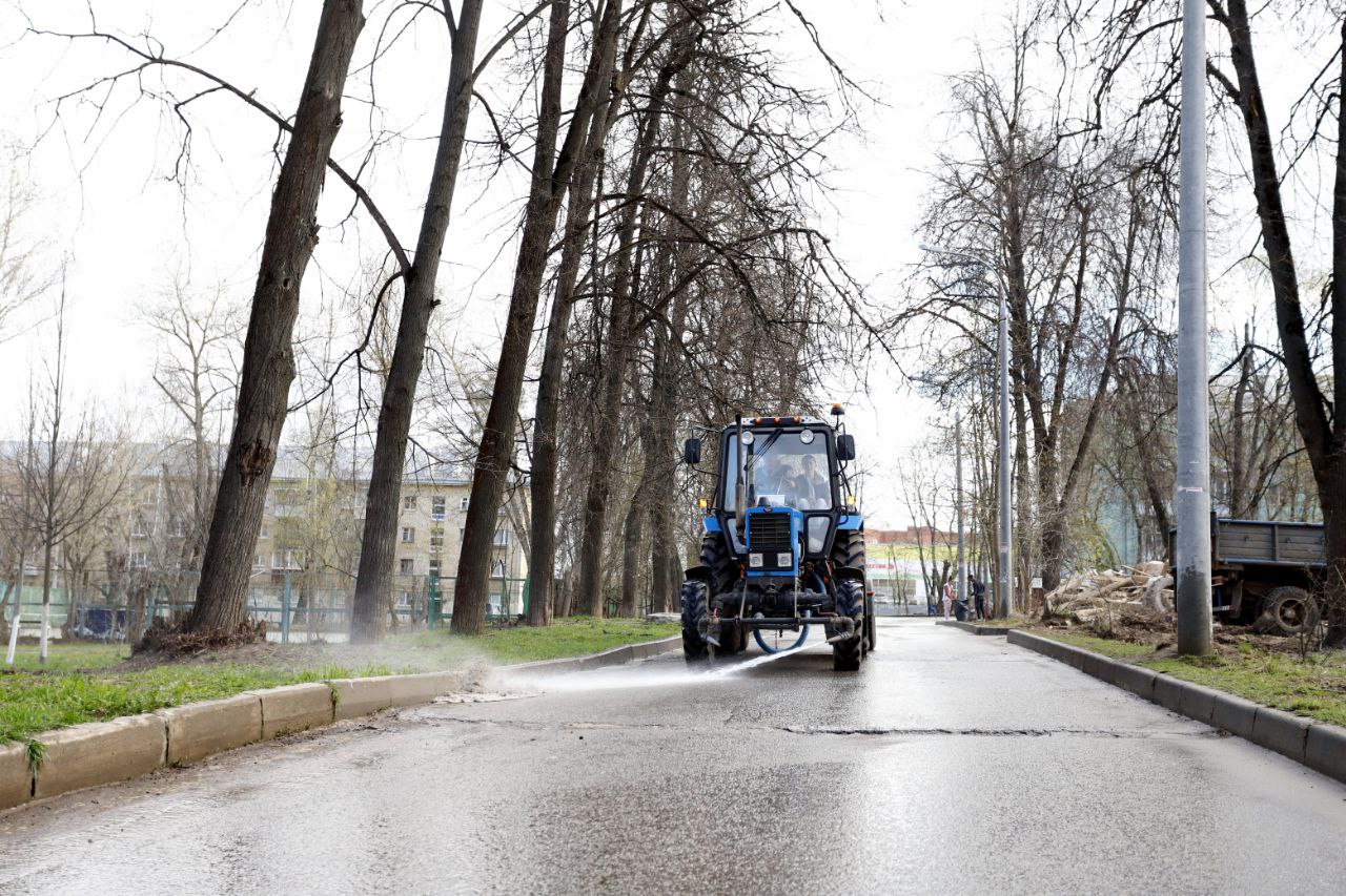 Во Фрязино состоялся общеобластной субботник!