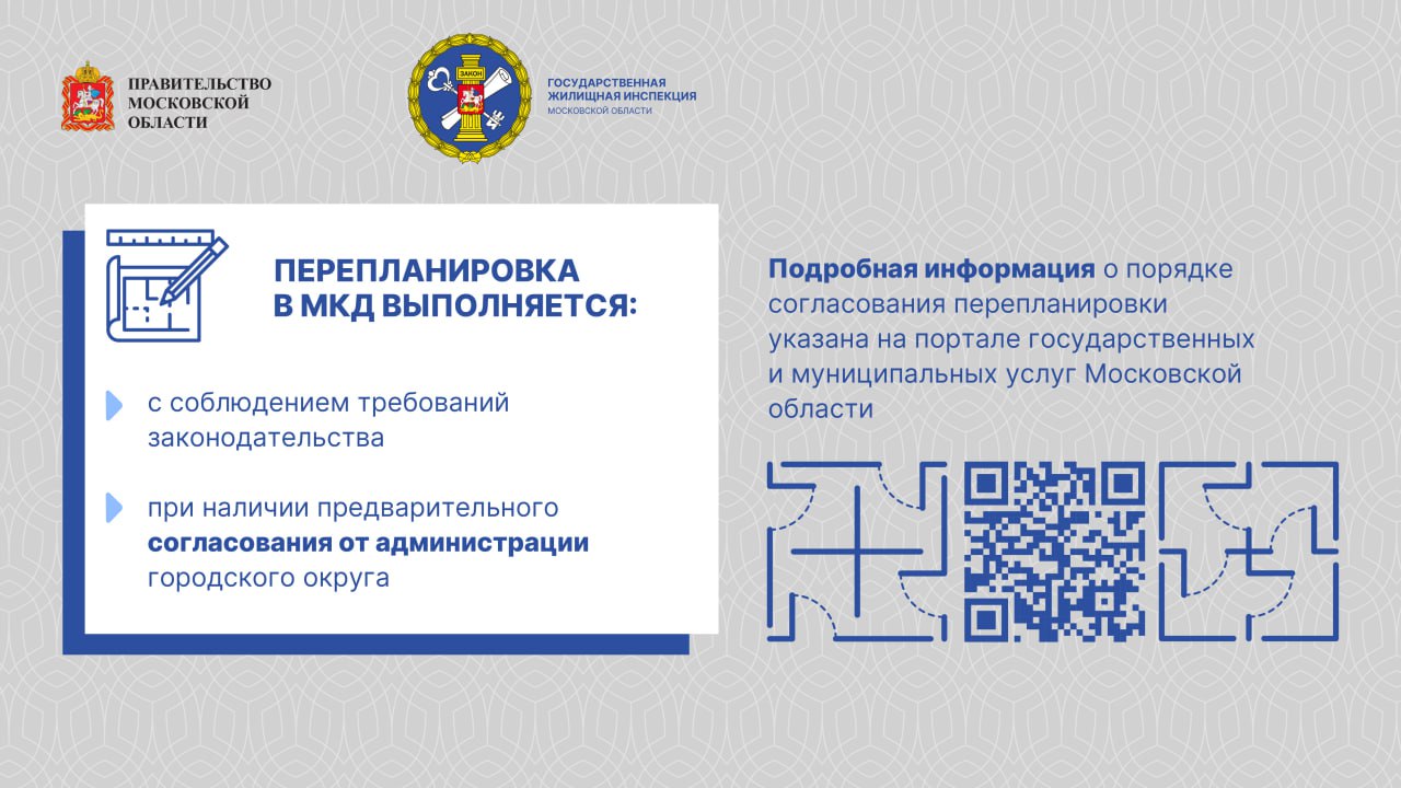 Памятка по правилам перепланировки в МКД